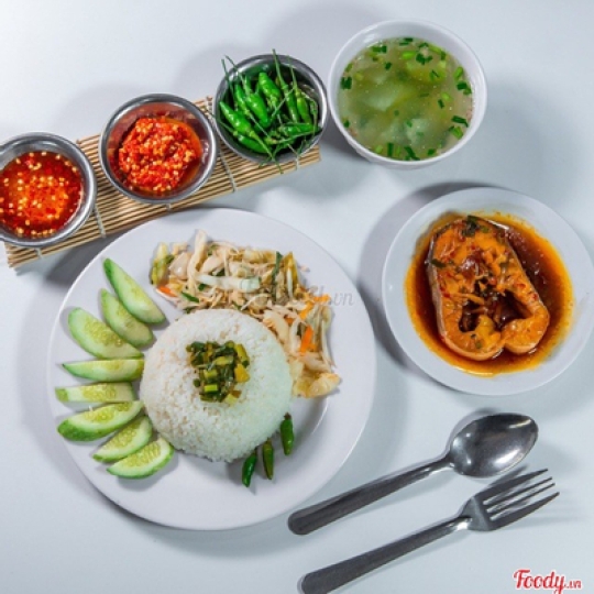 Cơm cá hú kho