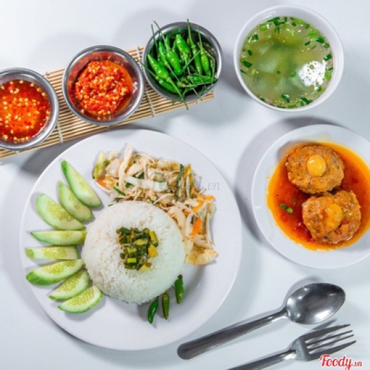 Cơm xiú mại